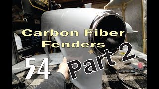 DIY Carbon Fiber Fenders: Part 2  Finishing the Job.  (Ep. 54)