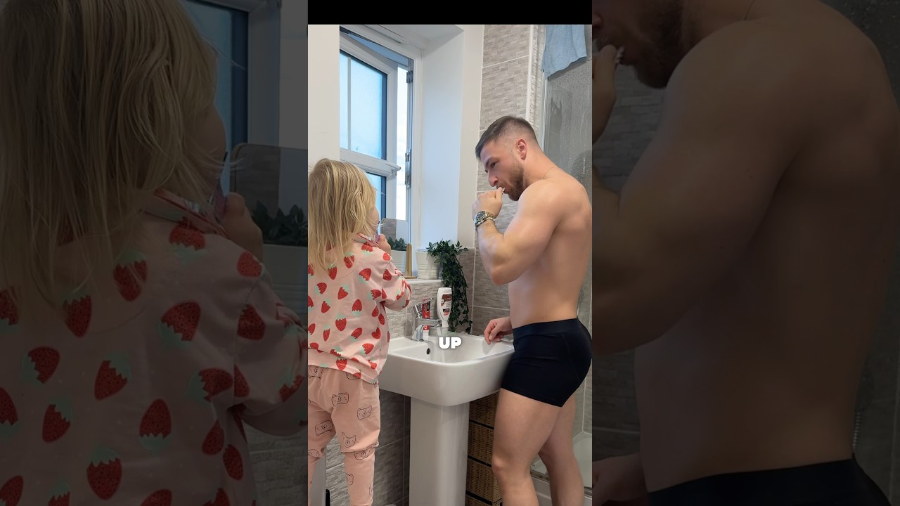 My morning routine as a single dad #fyp #dadlife