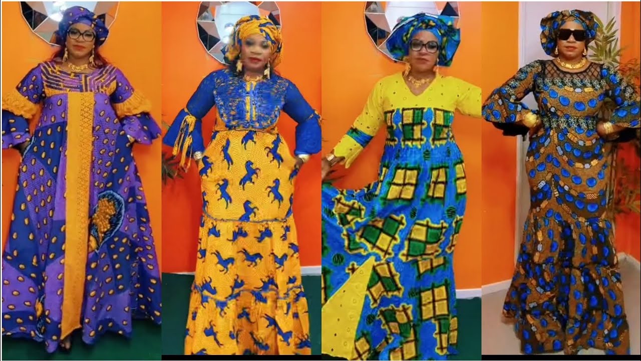 TRÈS JOLIES MODÈLES DE ROBES LONGUES EN PAGNE:NOUVELLES COLLECTIONS DE ...