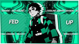 Ghostemane - Fed Up - Tanjiro Vs Daki Edit