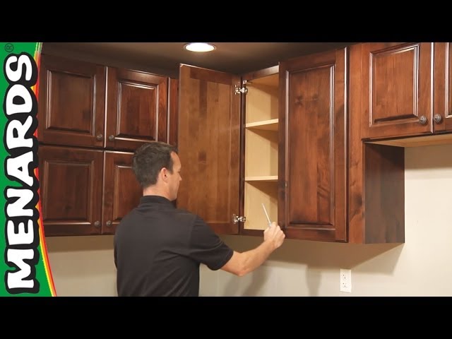 Kitchen Cabinet Installation How To Menards You