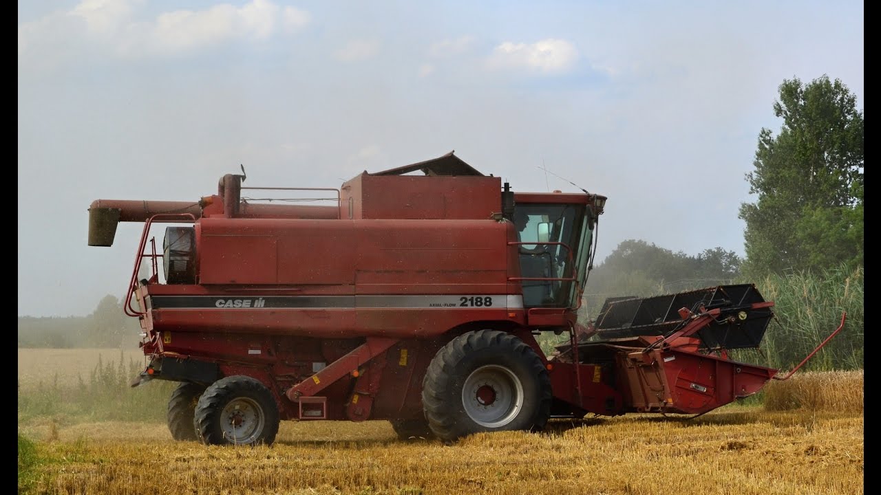 wheat-harvest-2016-old-case-ih-2188-sound-youtube