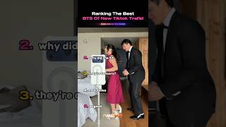 Ranking The Best BTS Of New Tiktok Trend (new) #shortsviral