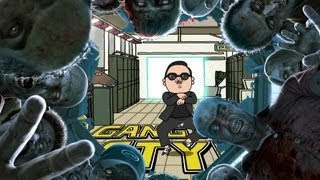Psy - Gangnam Style 강남스타일 Mv Halloween 2012 Parody Zombies Dancing Gangnam Style