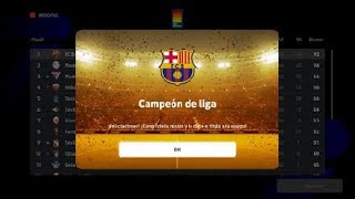 eFootball™ 2024 - Mi Liga - Campeón con Barcelona de La Liga