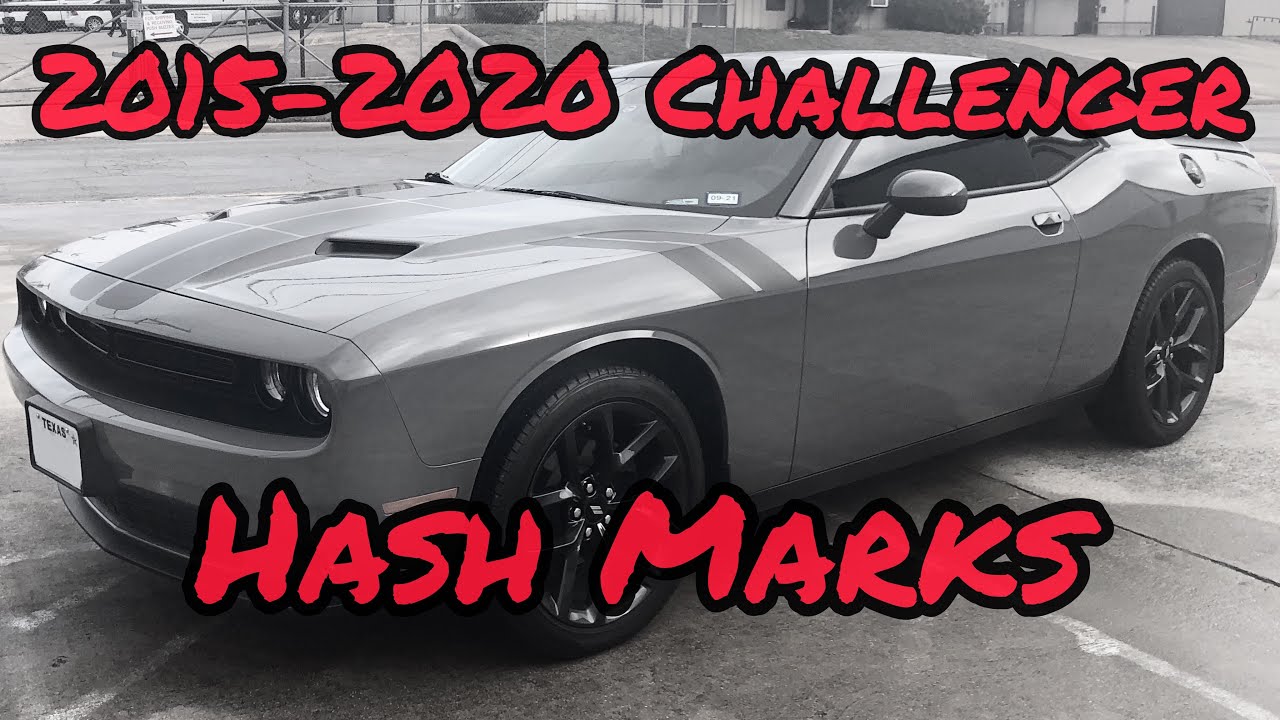How to install 2015-20 Challenger Hash Marks