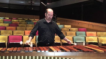 TMEA 2016-2017 Percussion All-State Music: 4 Mallet Etude