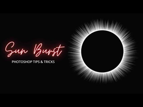 Sun Burst Effect | Sun Flare in Photoshop | Adobe Photoshop Tutorial