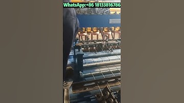 Welded mesh machine #shorts #meshweldingmachine #wiremeshweldingmachine #wiremesh #welding