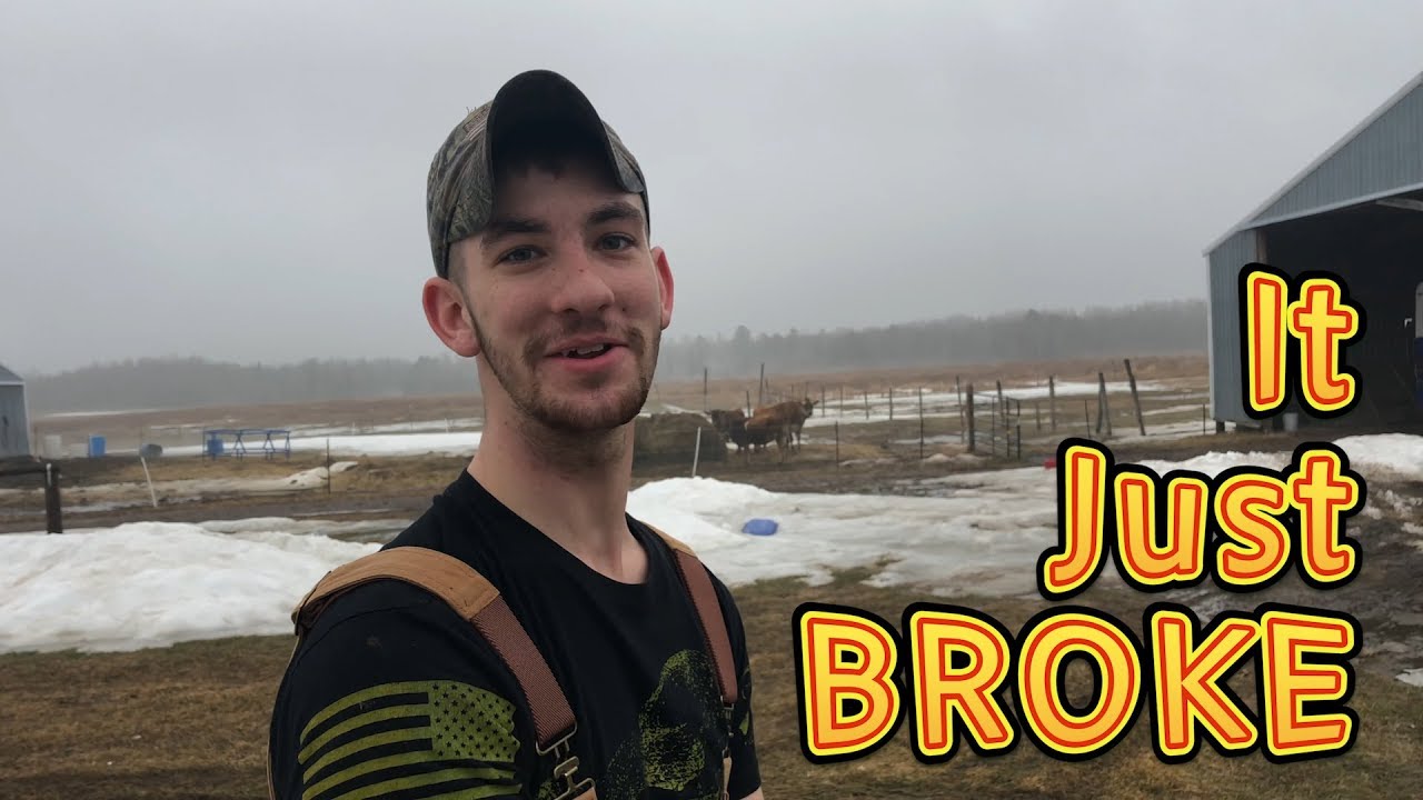 It Just BROKE | A Big Family Homestead VLOG - YouTube