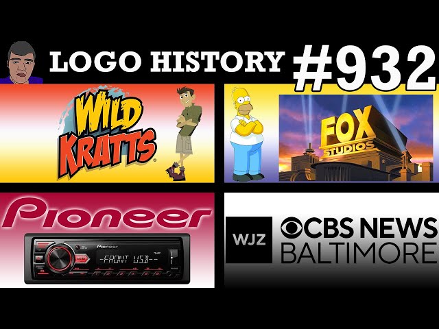LOGO HISTORY #932 - WJZ-TV, Pioneer, Wild Kratts & Fox Studios