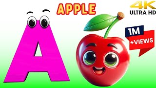a for apple b for ball | Best Alphabet Phonics Song |Abcd Nursery Rhymes For Kids| Kids Abcd|Epi 28