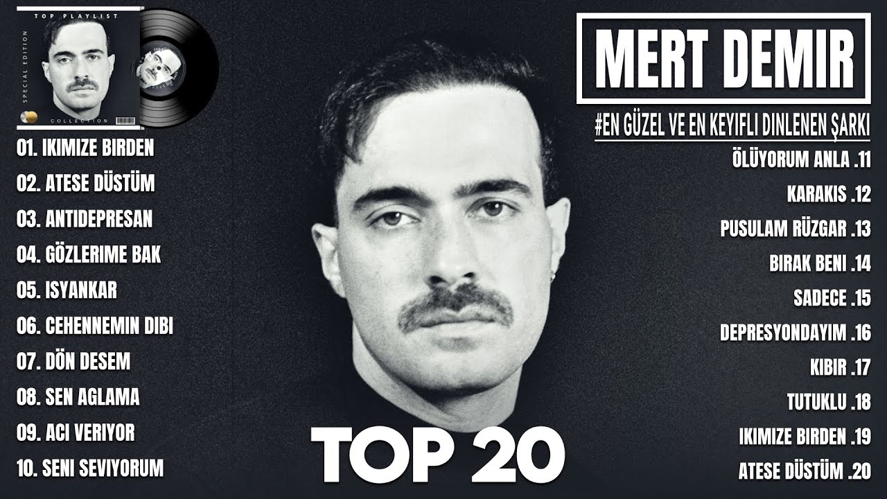 Mert Demir - En Sevilen Şarkıları - Karışık Şarkılar (1 saat) 2024 Yeni ...