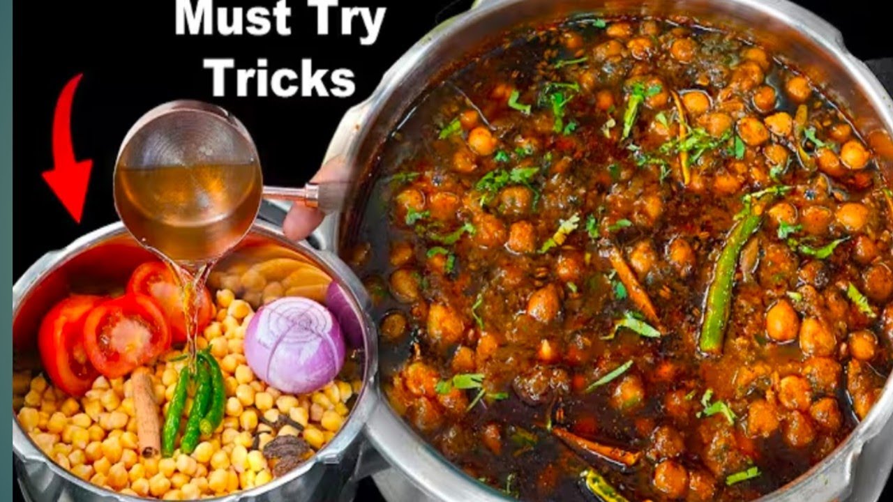 ना भिगोने की ना पीसने की झंझट मिनटों में बनाकर तैयार करें काबुली चने की लाजवाब रेसिपी | Juhi cooking