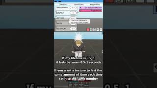 JJS Particle Emitter Tutorial for basics #jjs #anime #roblox #fyp #trending #jujutsushenanigans