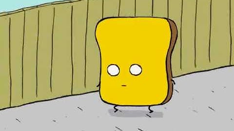 Mr. Toast Strolling Along