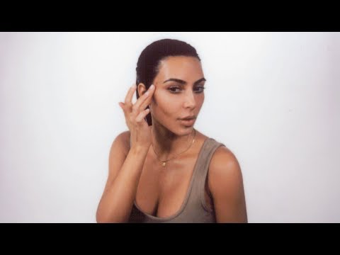 Kim Does Her Own Makeup