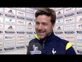 Mauricio Pochettino after his first game as Tottenham manager