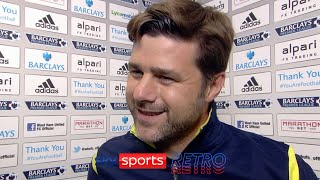 Mauricio Pochettino after his first game as Tottenham manager