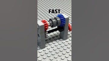 3 simple Lego 2 speed gearboxes for everyone  #physics