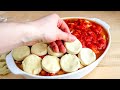 Делаю простое тесто из МУКИ и КЕФИРА, кладу на мясо - и УЖИН ГОТОВ! Коблер