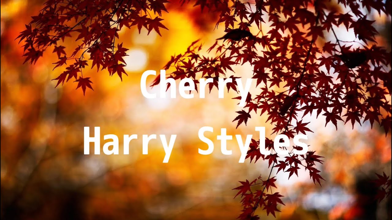 Harry Styles Cherry (Lyrics) YouTube