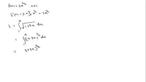 Find the arc length function for the curve y=2 x^3 / 2 with starting point P_0(1,2) .
