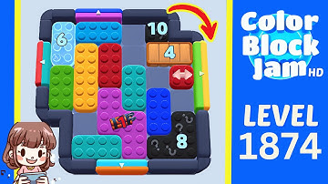 Color Block Jam Level 978 (1874) Solution Walkthrough