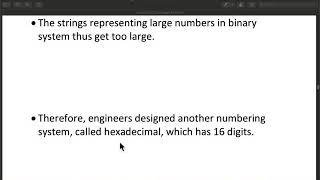Convert Hexadecimal numbers to Decimal: Video 1 of 4