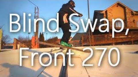 How to Blind Swap, Front 270 (Brittney) on Skis