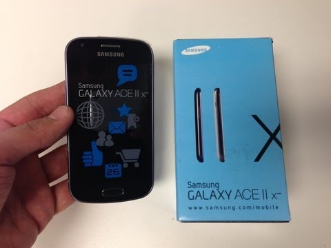 Unboxing Samsung Galaxy Ace 2X (Black)