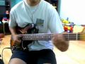 Video thumbnail of "bassline excerpt from Ozone's "Gigolette""