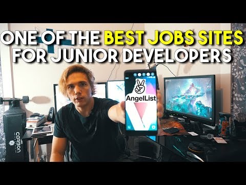 One of the BEST places for Junior Developers to apply for jobs! (Angel List)