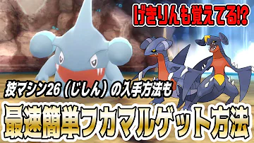 ポケモン全技マシン入手