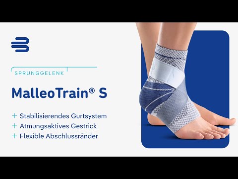 Sprunggelenkinstabilität? ???? Sprunggelenkbandage MalleoTrain® S