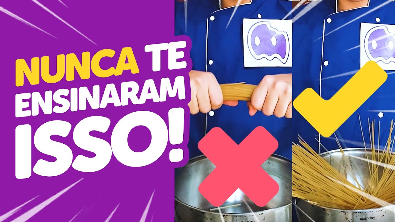 ERROS COMUNS AO PREPARAR MACARRÃO #diadomacarrao