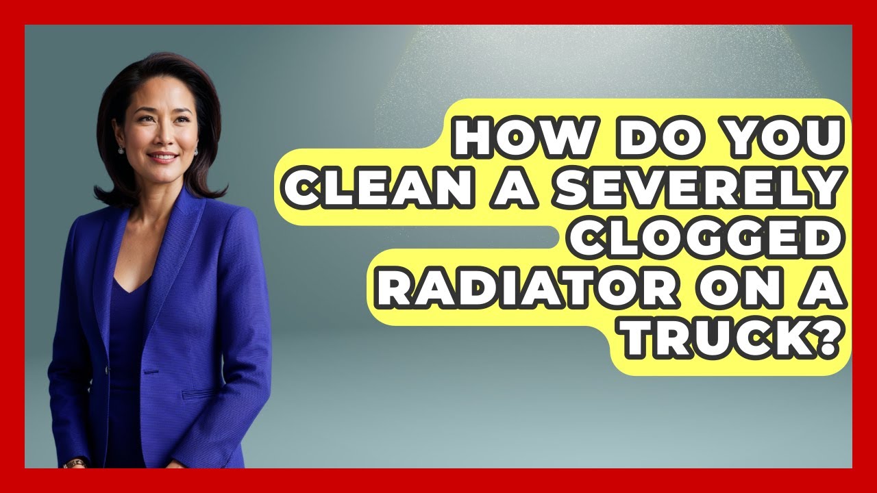 How Do You Clean A Severely Clogged Radiator On A Truck? - Big Truck ...