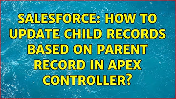 Salesforce: How to update Child Records based on Parent Record in Apex Controller?