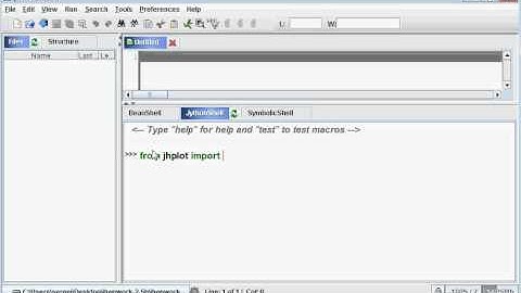 jHepWork:  Using Java and Jython for data analysis