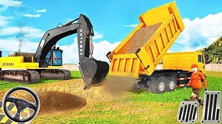 Sand Exavator Truck Simulator Android Gameplay screenshot 1