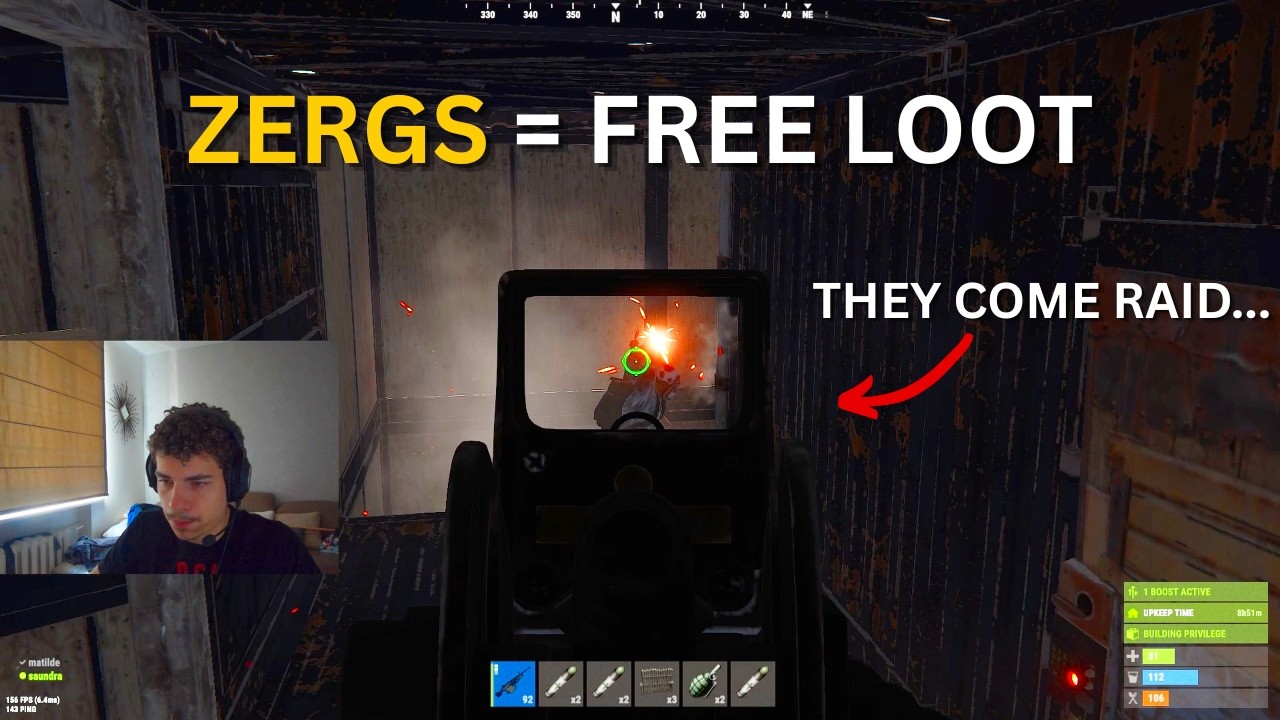 HOW THE BEST 51,000HRS DUO IN THE GAME PLAYS RUST...