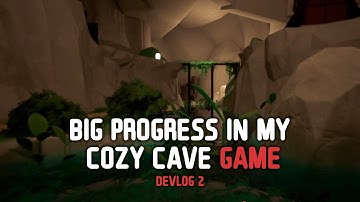 Big Progress in my Cozy Cave Game | Devlog