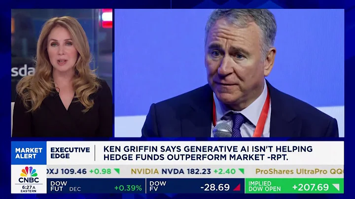 Ken Griffin says generative AI isn't helping hedge funds outperform market: Report