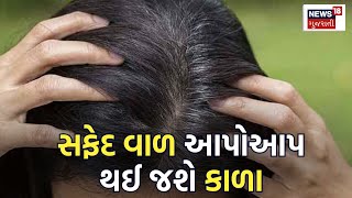 Hair Care Tips : સફેદ વાળ આપોઆપ થઈ જશે કાળા | White Hair | Oil | Gujarati Samachar