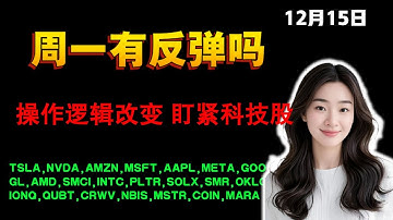 Anna聊美股  今天买什么？周一特价进场？重点解读清单TSLA,NVDA,META,GOOGL,AMD,SMCI,INTC,PLTR,SOLX,#tsla #nvda #trading