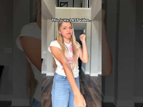 This is my LAST video…😭👀🎉 | Gabriella Triple Charm #shorts