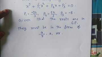 2nd problem on G.P,most expected 7 marks questions, Theory of equations,inter 2A