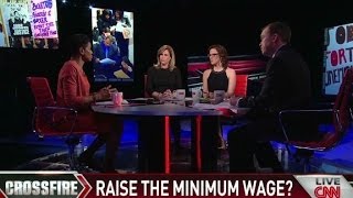 On Crossfire: Should the minimum wage be raised?