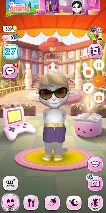 My Talking Angela New Video Best Funny Android GamePlay #3554