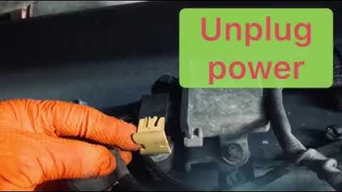 Replace PM sensor Volvo